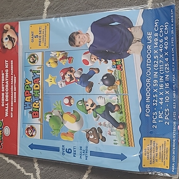 Super Mario Birthday Decorations - Picture 7 of 7
